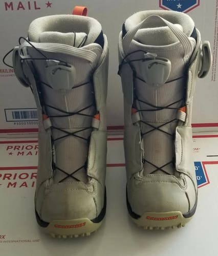 Salomon Vigil Snowboard Boots WOMENS SIZE 4 *PRE-OWNED /INTERMEDIATE-ADVANCED LEVEL*CLEAN