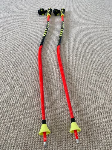 Used Leki 105cm Racing World Cup Lite GS Ski Poles
