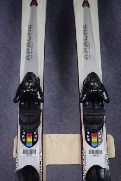 K2 APACHE RECON SKIS SIZE 181 CM WITH SALOMON BINDINGS