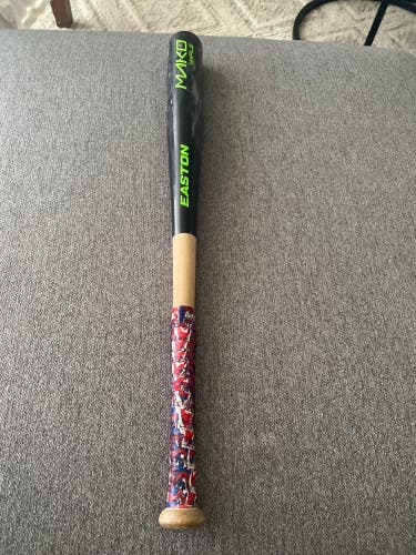 BBCOR Certified Wood (-3) 28 oz 28" Mako Bat