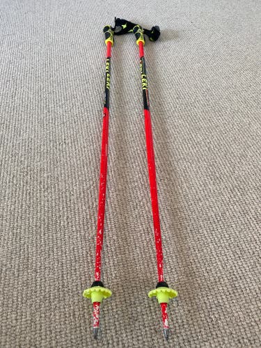 Used Leki 110cm Racing World Cup Lite SL Ski Poles