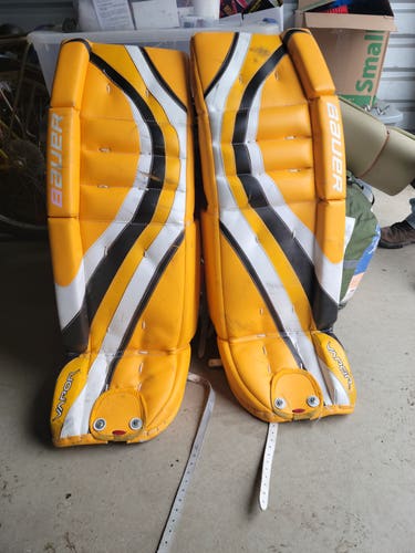 Used 35" Bauer X:55 Goalie Leg Pads