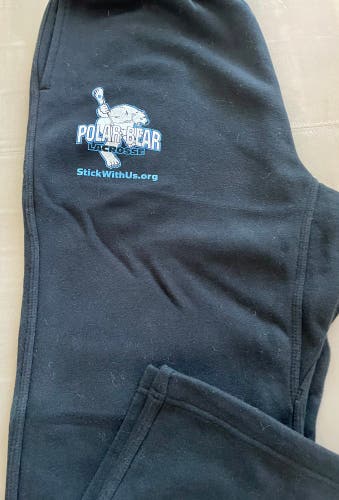 Nike Polar bear Lacrosse Sweatpants And Team Carolina Dry fit T-shirt.  Bundle