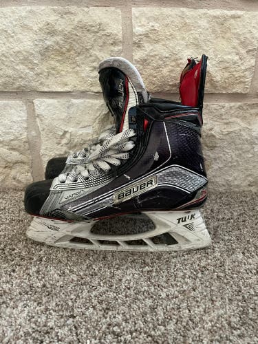 Used Bauer Regular Width Size 8.5 Vapor 1X Hockey Skates