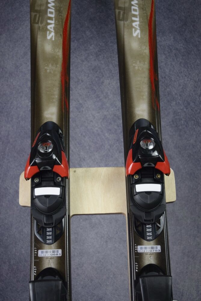 スキー SALOMON SCRAMBLER 55 165cm Used Unisex Salomon 165 cm Scrambler 55 Spaceframe Skis With