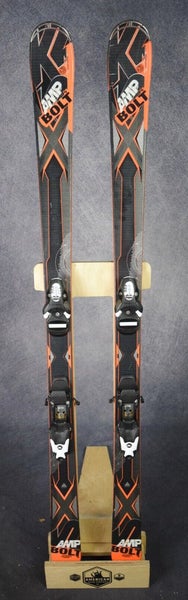 K2 AMP BOLT JR SKIS SIZE 144 CM WITH ROSSIGNOL BINDINGS