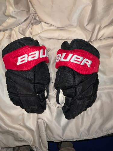 NHL PRO BAUER 1x LITE OTTAWA BOROWIECKI 14in GAME USED