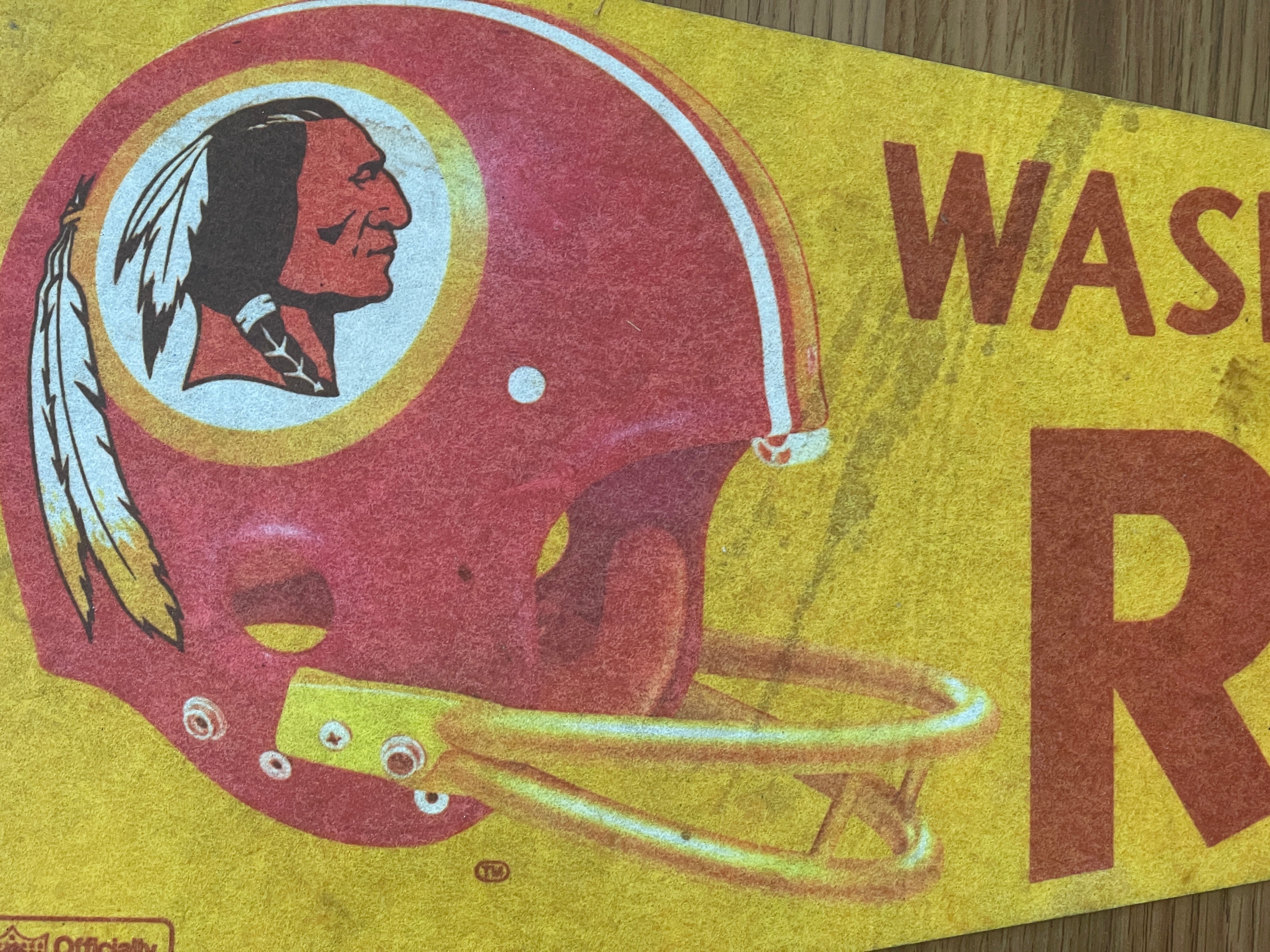 WASHINGTON REDSKINS SUPER BOWL 22 CHAMPIONS VINTAGE 1988 NFL FOOTBALL  PENNANT – The Felt Fanatic