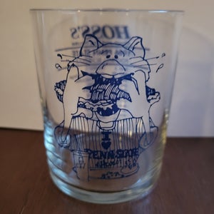 Vintage 1986 Penn State Nittany Lions Football Schedule Glasses