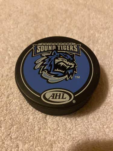 Bridgeport Sound Tigers AHL Collectible Hockey Puck