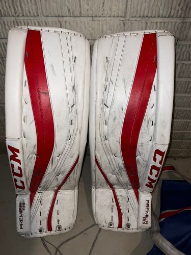 CCM premier R1.9 Leg Pads (comes With Warrior Bag)