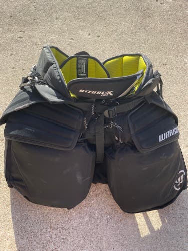 Senior Used Medium Warrior Ritual X2 Pro Hockey Goalie Pants