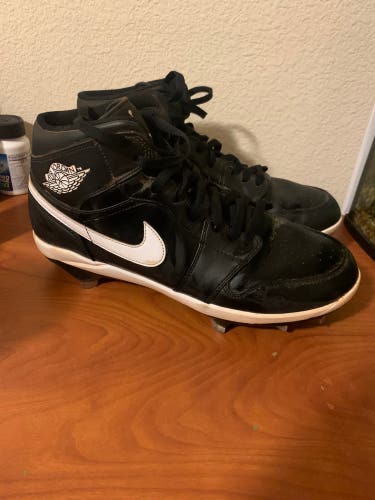 Black Men's Metal High Top
