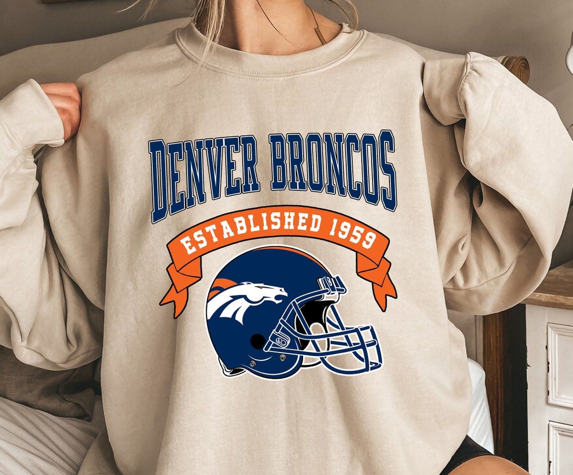 Vintage Denver Football 90s Broncos Sweatshirt