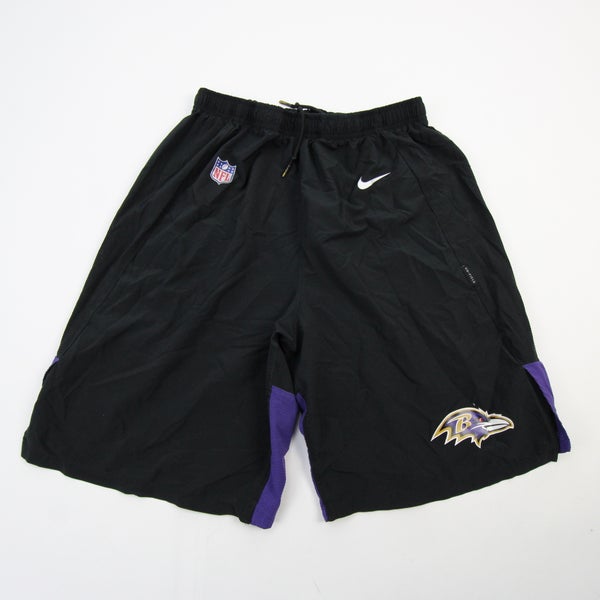 Baltimore Ravens Nike NFL on Field Apparel Dri-Fit Athletic Shorts Men's 3XL
