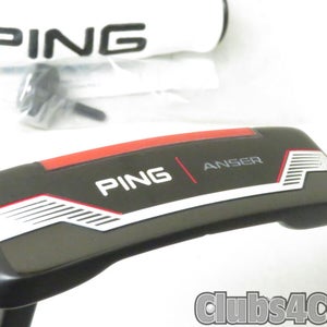 PING 2021 Anser Putter Black Dot Adjustable +Tool & Cover LEFT Hand LH  MINT
