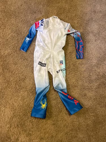 Us ski team suit Downhill With Hole XL