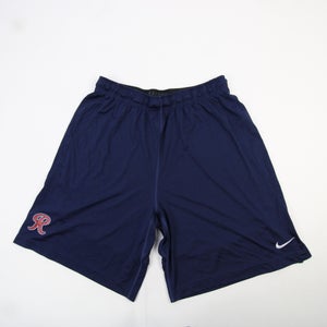 Tacoma Rainiers Nike Dri-Fit Athletic Shorts Men's Navy Used XL