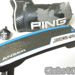 PING Sigma 2 Anser Putter Stealth Black Dot Adjustable +Cover & Tool  LEFT LH