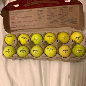 Used Titleist Tour Soft Balls 12 Pack (1 Dozen)