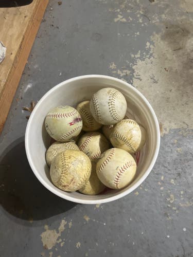 Used  18 Pack Softball