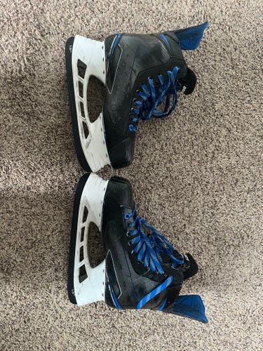 Senior Used Bauer Nexus Freeze Pro Hockey Skates Regular Width Size 10