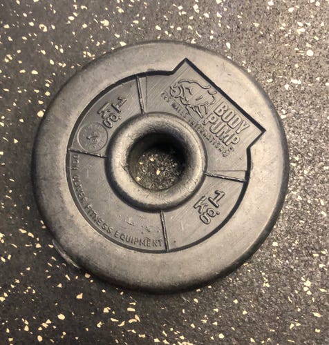 Used Standard Plate (Each) 2 lb 11730-S000040811