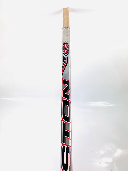 Easton Synergy Grip Gold Hockey Stick SR LH Pro Wesley Curve Autographed  62.5” | SidelineSwap