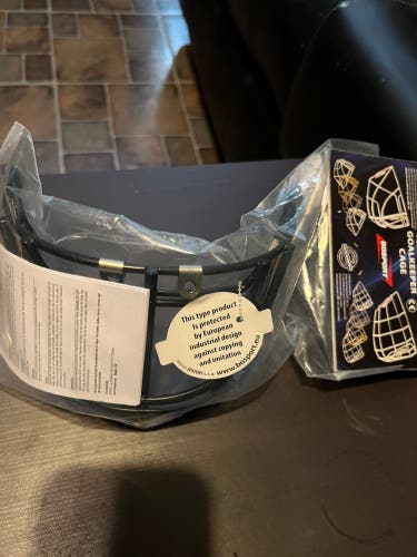 Bosport Goalie Mask Replacement CAT-EYE-Cage - FOR BAUER NME (BLACK)