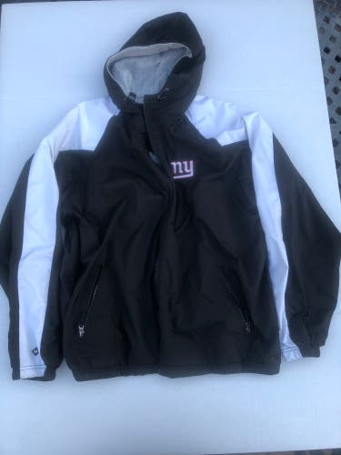 New York Giants Black XL Hooded Jacket