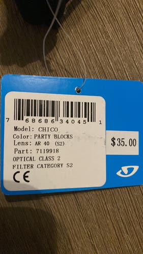 New Giro youth ski googles