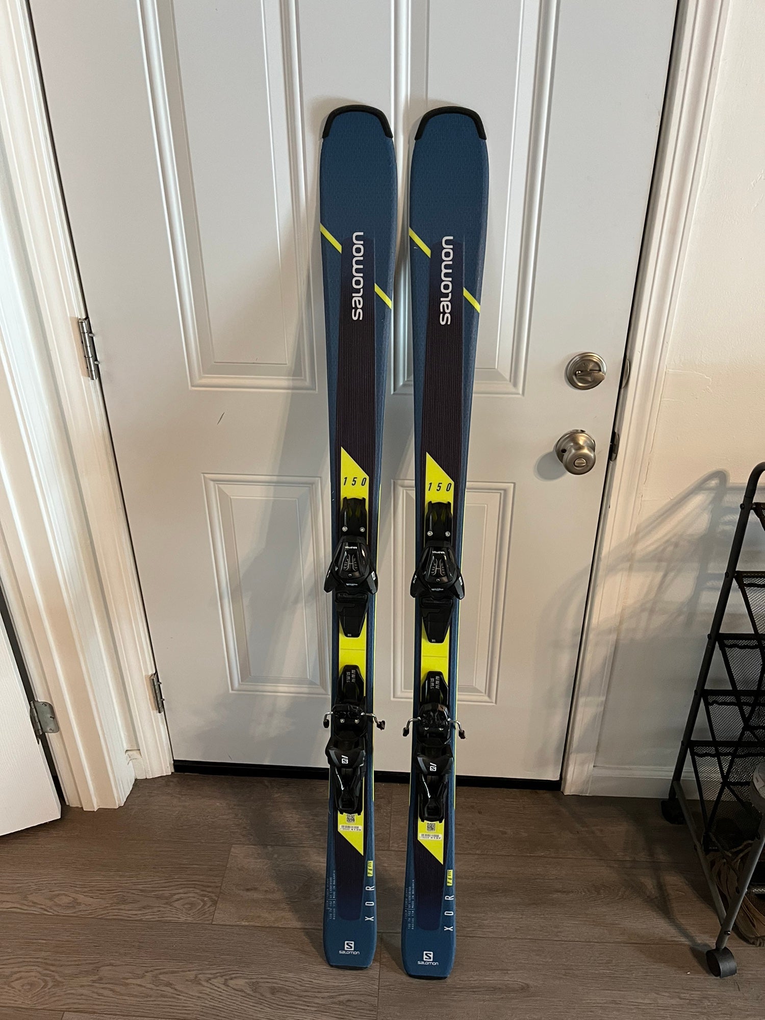 Kontrovers helt seriøst Skraldespand Salomon XDR 150 Skis | SidelineSwap