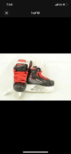 Used Bauer Regular Width Size 11 Vapor 3X Pro Hockey Skates