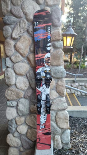 2022 Faction 182 cm Mono Ski Skis With Bindings Max Din 11