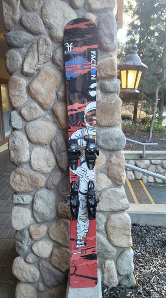 2022 Faction 182 cm Mono Ski Skis With Bindings Max Din 11