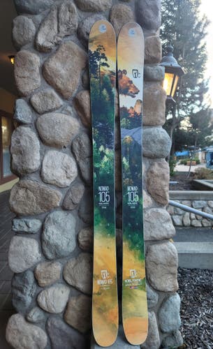 Used 2021 Icelantic 161 cm Powder Nomad 105 Skis