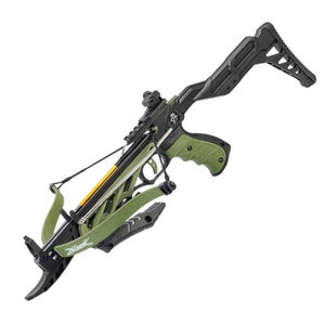 New 80lb Self Cocking Pistol GRIP CrossBow with Adjustable Stock