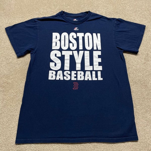 Majestic Boston Red Sox Red Graphic T-Shirt Men's Size XXL Baseball