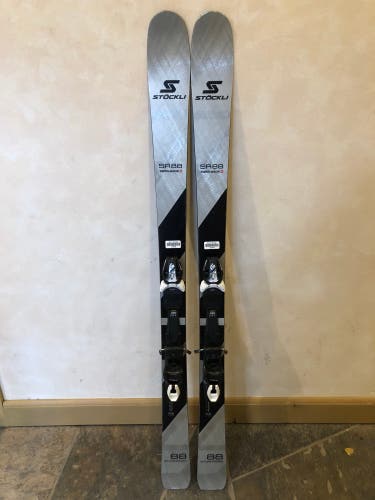 2022 Stockli Stormrider 88 Skis With Bindings 166cm 2100836