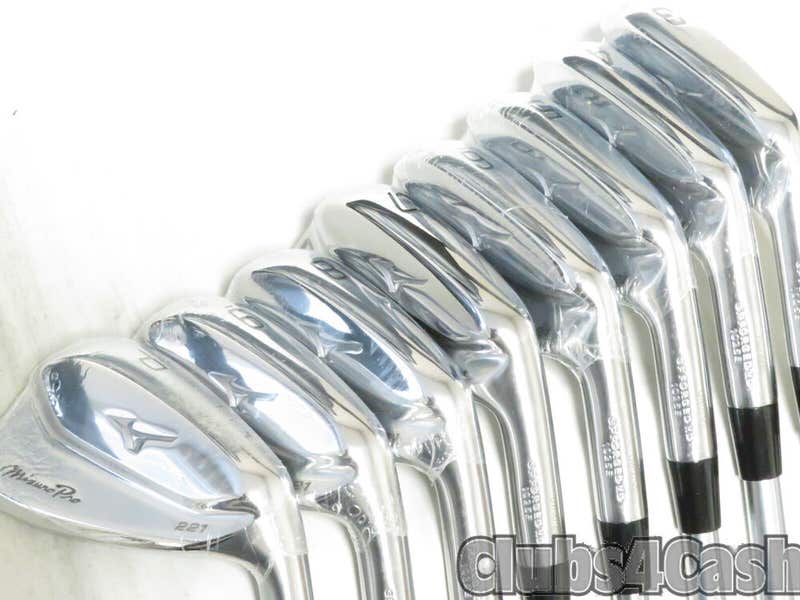 Mizuno Pro 221 Irons Forged Project X LS 6.0/120g Stiff 3-P Open