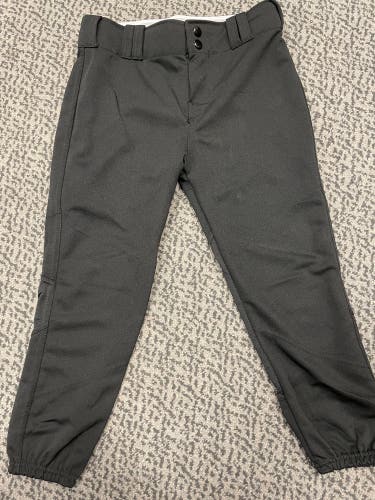 ALLESON Crush Black Girls XL softball pant
