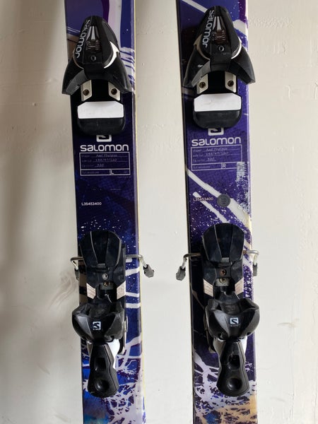 Hop ind Snor vand Salomon Q-98 Skis 2014 with Solomon STH 12 Bindings | SidelineSwap