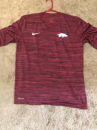 Arkansas Dri Fit Long Sleeve Nike Shirt