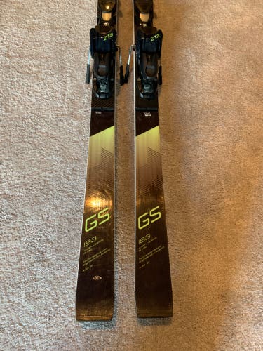 Fischer 183cm 30m GS Giant Sl Skis ski Tyrolia 13
