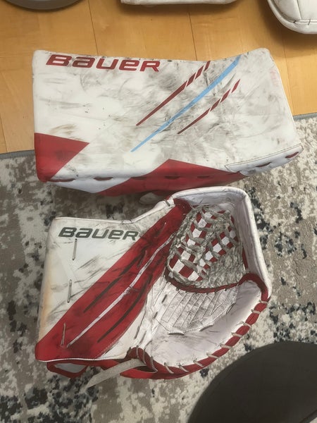 Used Regular Pro Stock Hyperlite Glove And Blocker