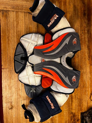 Used Small Vaughn Velocity V6 Goalie Chest Protector