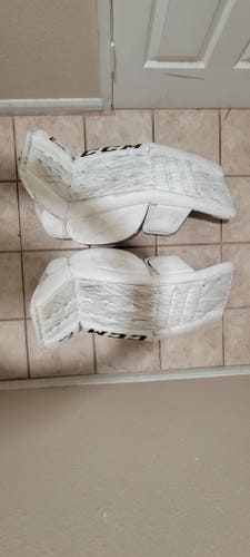 Used 34" CCM Extreme flex 4.9 Goalie Leg Pads