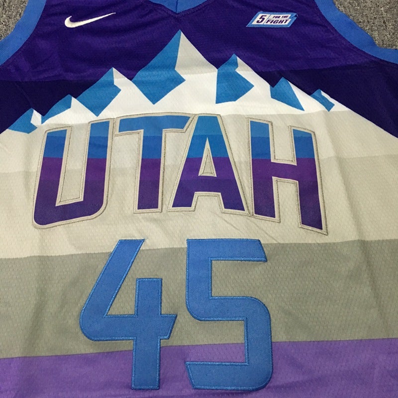 Nike Tee Donovan Mitchell Shirt Mens Large Utah Jazz Short Sleeve Jersey NBA  NEW