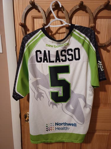 Nicky Galasso game worn new york lizards jersey