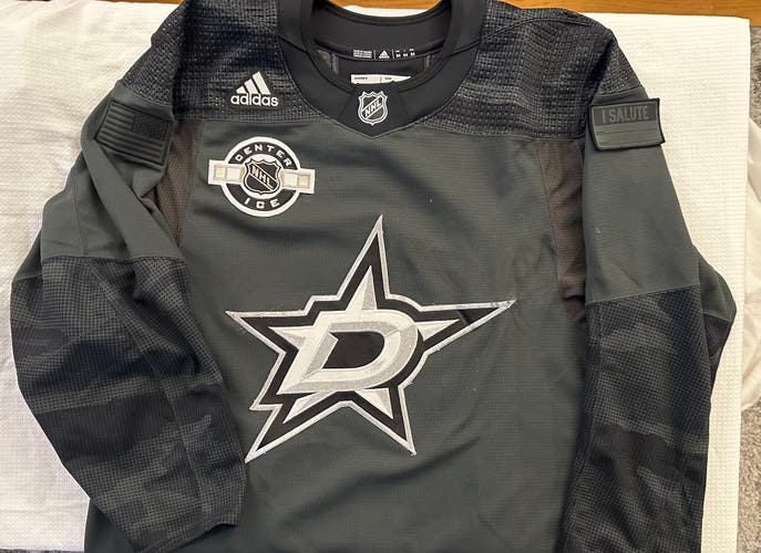 Dallas Stars Military Appreciation Warm Up Jersey